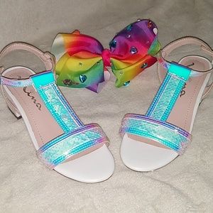 🩷Cute Girls Sequin Sandals 🩷 Size